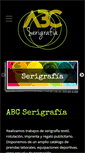 Mobile Screenshot of abcserigrafia.com